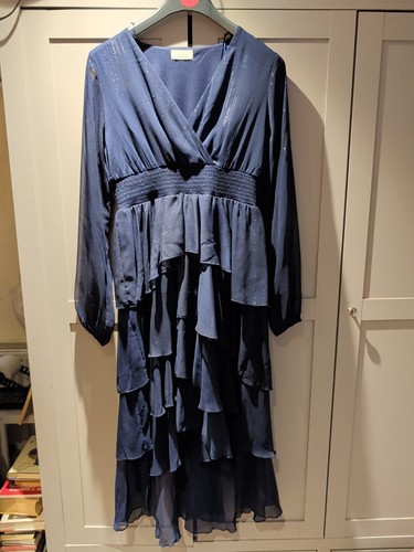 Quiz dress navy blue - navy,