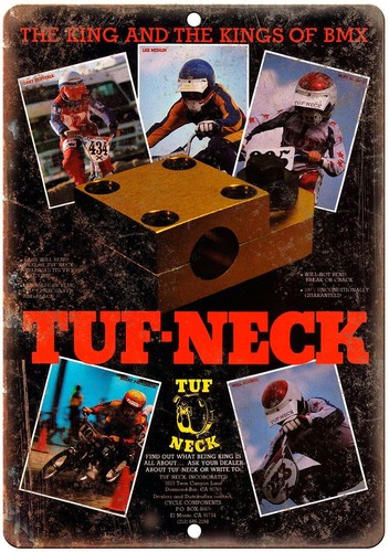 Tuf neck vintage bmx racing - tuf,
