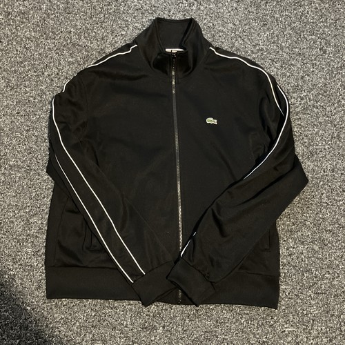 Lacoste tracksuit jacket - lacoste, black