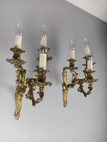 French pair gilded - french,