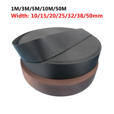 10/15/20/25/32/38/50mm Polyester Webbing Nylon Strapping Bags Straps Weave Tape