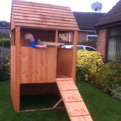Children play tower - children's,