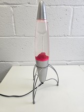 Retro Lava Lamp Rocket With