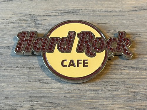 Hard rock cafe rhinestone logo - cafe,