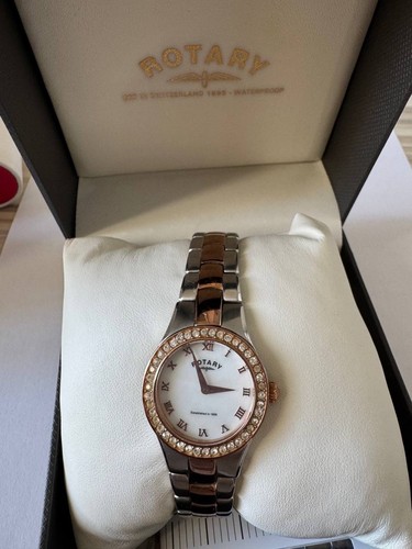 Rotary watch womens rose - rotary,