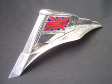 VINTAGE 1930s FLYING STANDARD 10 12 14 CAR BONNET MASCOT ~ BRITISH HOOD ORNAMENT