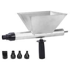 Electric Pointing Plaster Mortar Cement Grouting Machine Caulking Gun w Nozzles