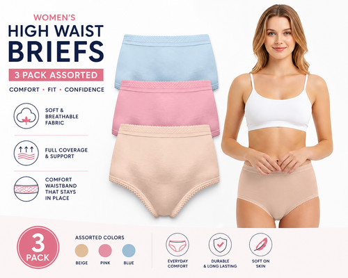 3pack woman briefs ladies - 3pack,