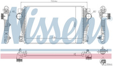 Nissens Charge Air Intercooler
