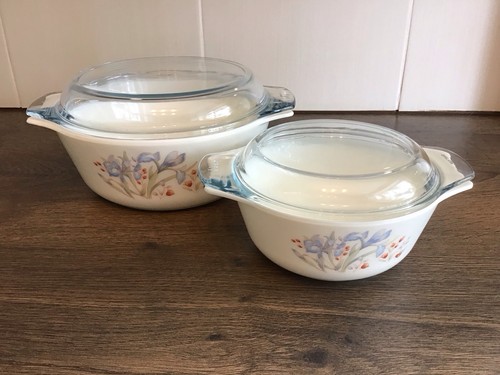 Pyrex set casserole - set, of