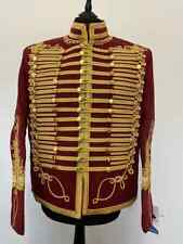 Napoleonic Hussar Jacket Men’s Military Style Tunic Pelisse Jimi Hendrix