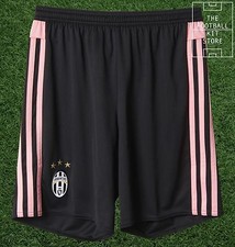 adidas Juventus Away Football Shorts Youth - 12-13 Years - Black Friday Sale