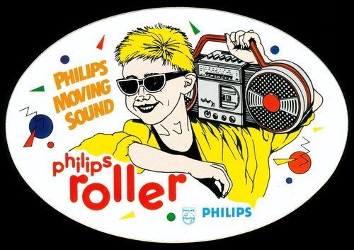 Advertising stickers philips - advertising,