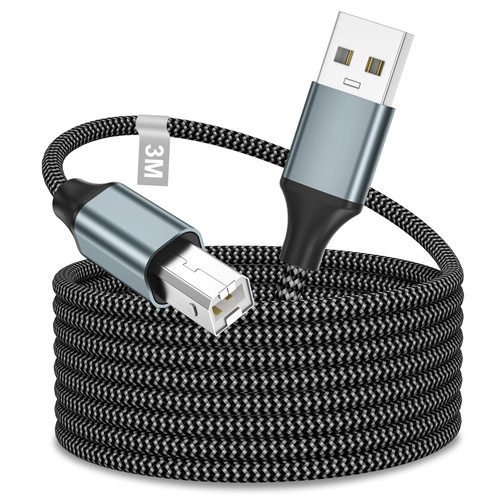 Usb printer cable 10ft - usb, 3m/10ft