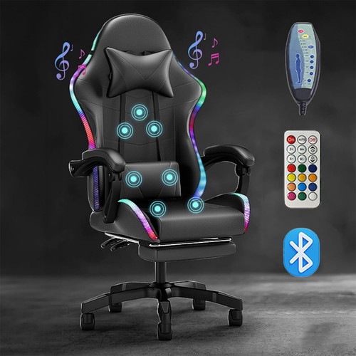 Massage gaming chair rgb - massage,