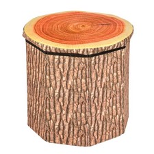 Tree Stump Foldable Storage