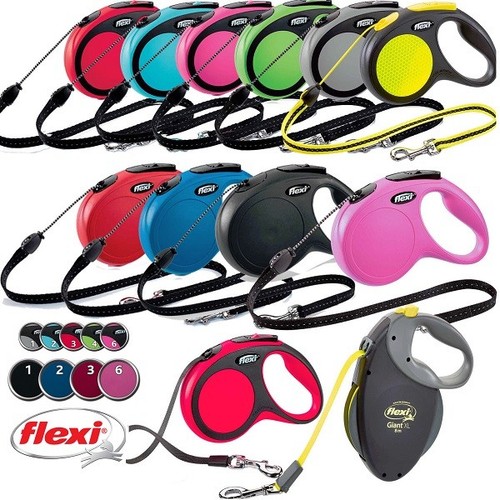 Flexi retractable dog puppy - flexi,