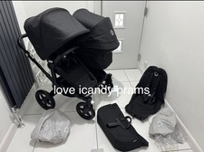 Bugaboo DONKEY 5 DOUBLE /DUO Midnight Black/Black frame   🖤🖤