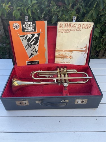 Vintage corton trumpet - corton, bb
