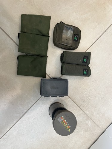 Various fishing pouches - pouches, and