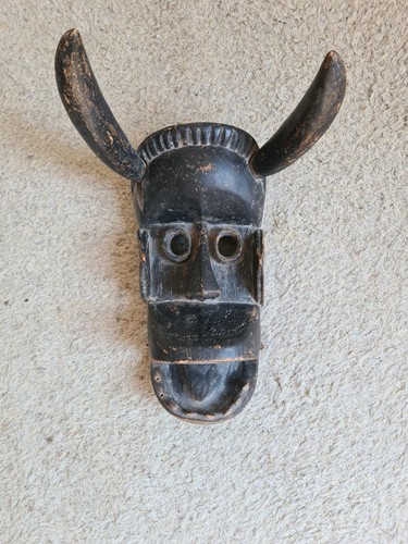 African tribal mask - tribal, craved