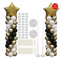 2 x Column Stand Large Balloon Arch Set Base Frame Kit To Celebrate Any Occasion