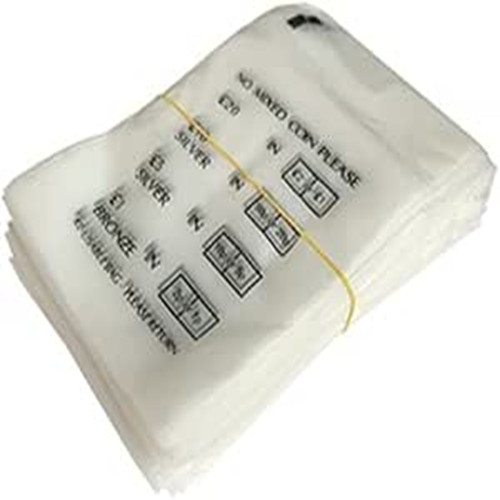 Plastic coin bags - plastic,