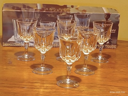 Set cristal d arques - 6, d'arques