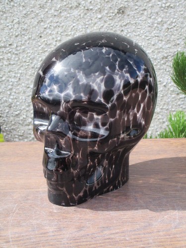 Ornamental glass skull - ornamental,