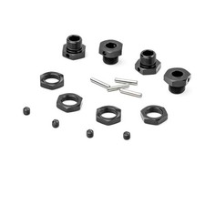 HPI Racing Vorza Wheel Hex Hubs with Pins & Wheel Nuts (4) Black 67486 67492