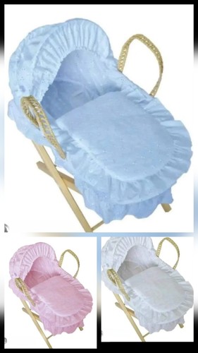 Dolls moses basket and - moses,