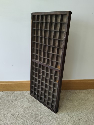 Vintage wooden printer - vintage,