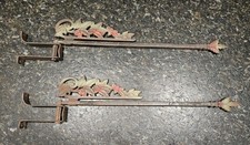 Vtg Pair of Art Deco Floral