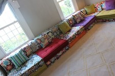 designer Roche Bobois Mah Jong sofa suite sectional modular missoni rrp £47000