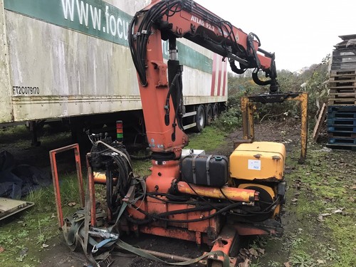 Atlas hiab crane - atlas,