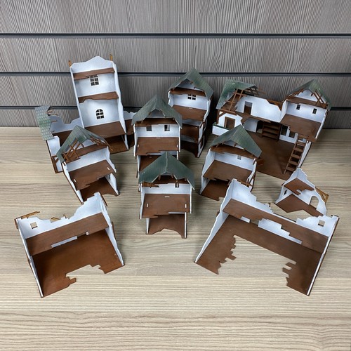 Mdf buildings bundle fantasy - mdf,