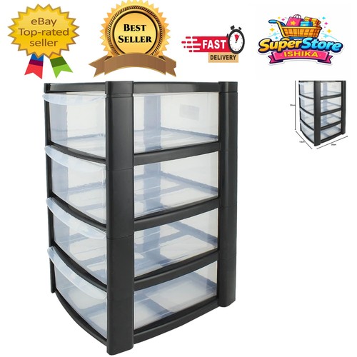 Compact clear black plastic - clear,