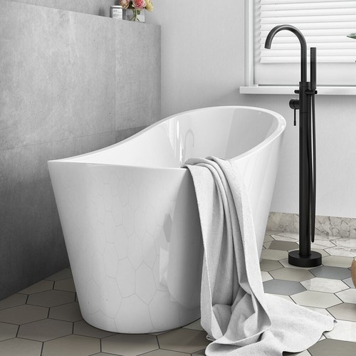 Matt white freestanding - matt,