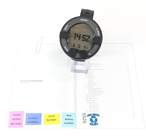 Suunto vyper novo wrist scuba - suunto,