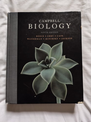 Campbell biology 9th - 9th, edition