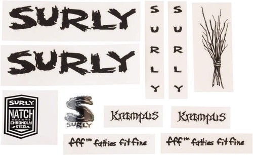 Surly krampus decal set - krampus,