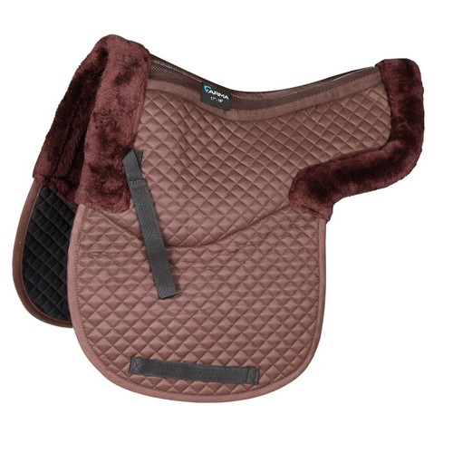 Shires arma half lined - lined, numnah