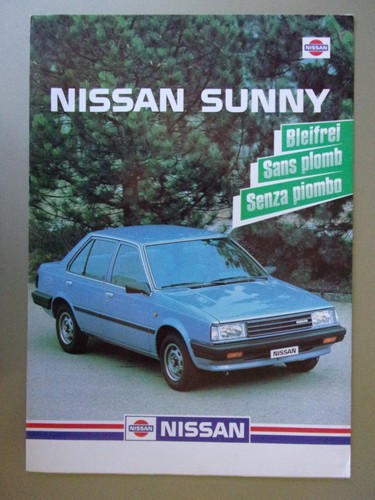 Nissan sunny range - nissan,