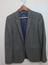 Men's grey tweed jacket. 36"