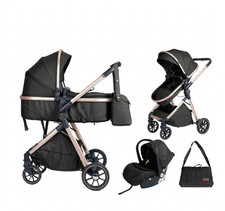 Baby pram with car seat - pram, buggy