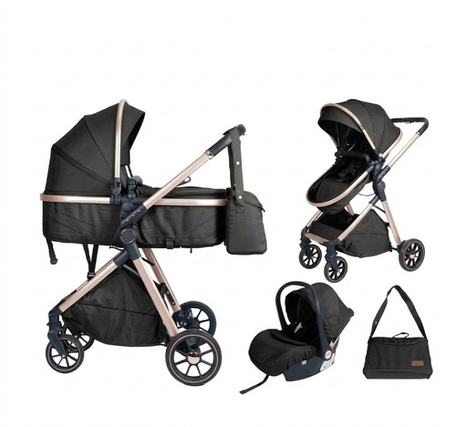 Baby pram with - baby, seat