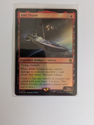 Mtg rms titanic - titanic, who