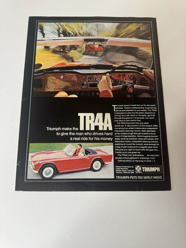 Original vintage 1967 triumph - original,