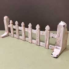 antique vintage c1900s-30s enamel cast iron Fire Castle Fret front guard 199/14F