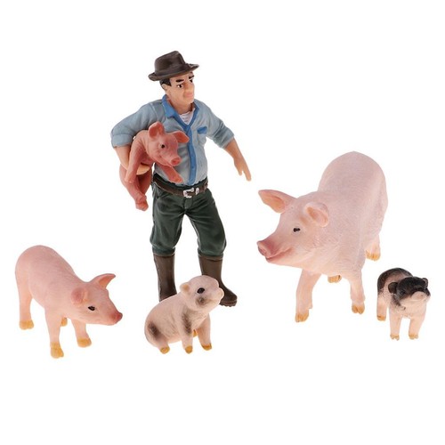 Simulation farm animal models - farm,
